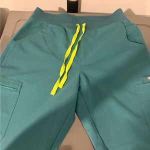 High Waisted Yola Skinny Scrub Pants